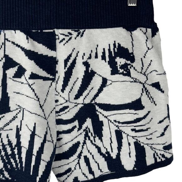 MADEWELL PULL ON TROPICAL VACATION SWEATER SHORTS IN DEEP NAVY NWOT SIZE XS - Picture 8 of 16